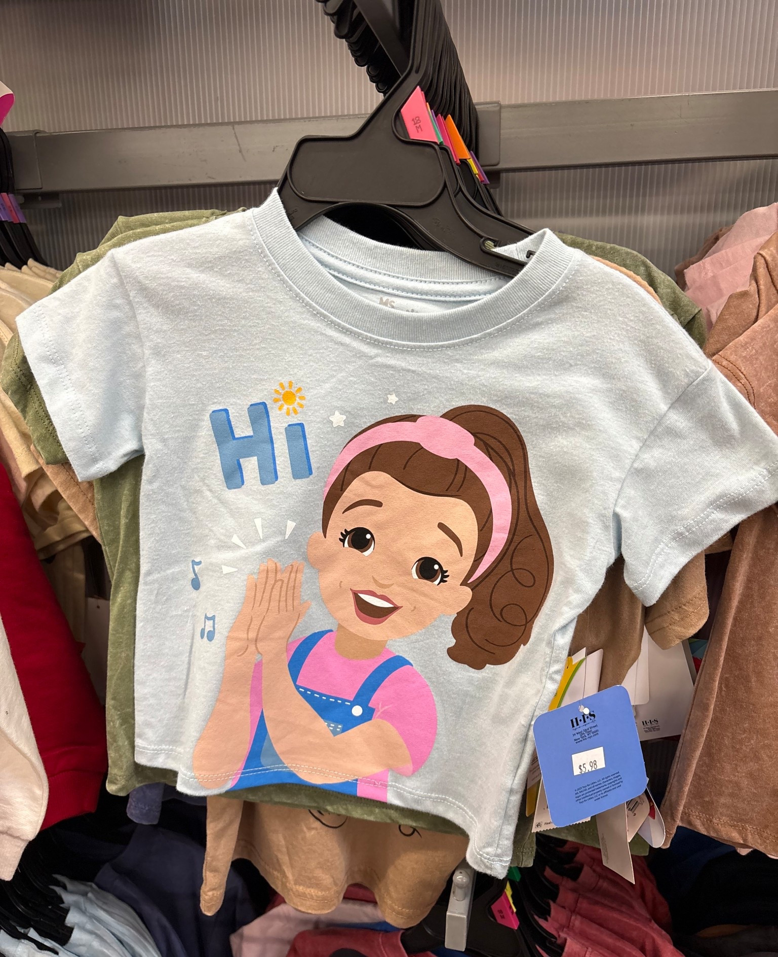 The cutest Ms. Rachel shirt for $3! So cute for a daycare shirt! 

#LTKKids #LTKSaleAlert #LTKHoliday