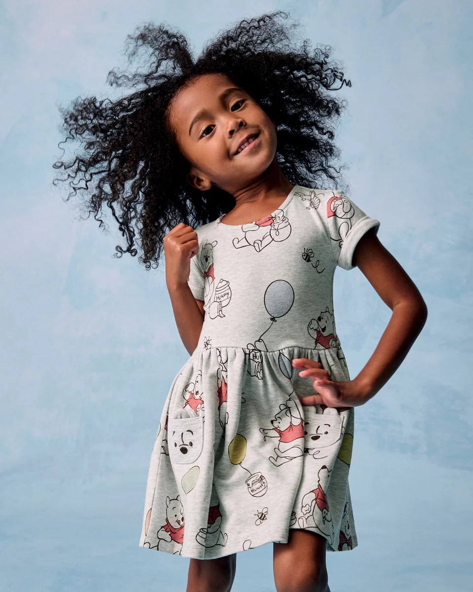 Disney Up, Up and Away Patch Pocket Dress | Little Sleepies