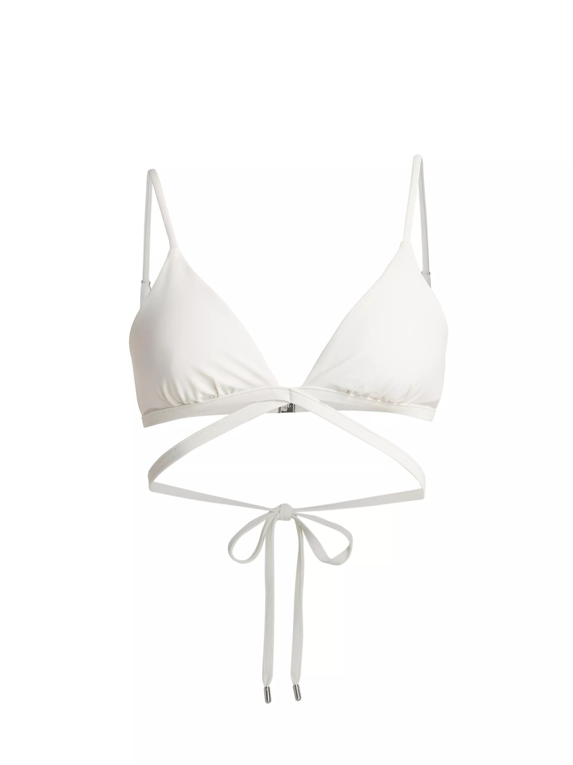 Harlen Strappy Triangle Bikini Top | Saks Fifth Avenue