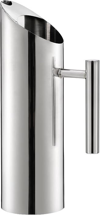 Hiceeden Stainless Steel Water Pitcher 53oz 1.5L | Amazon (US)