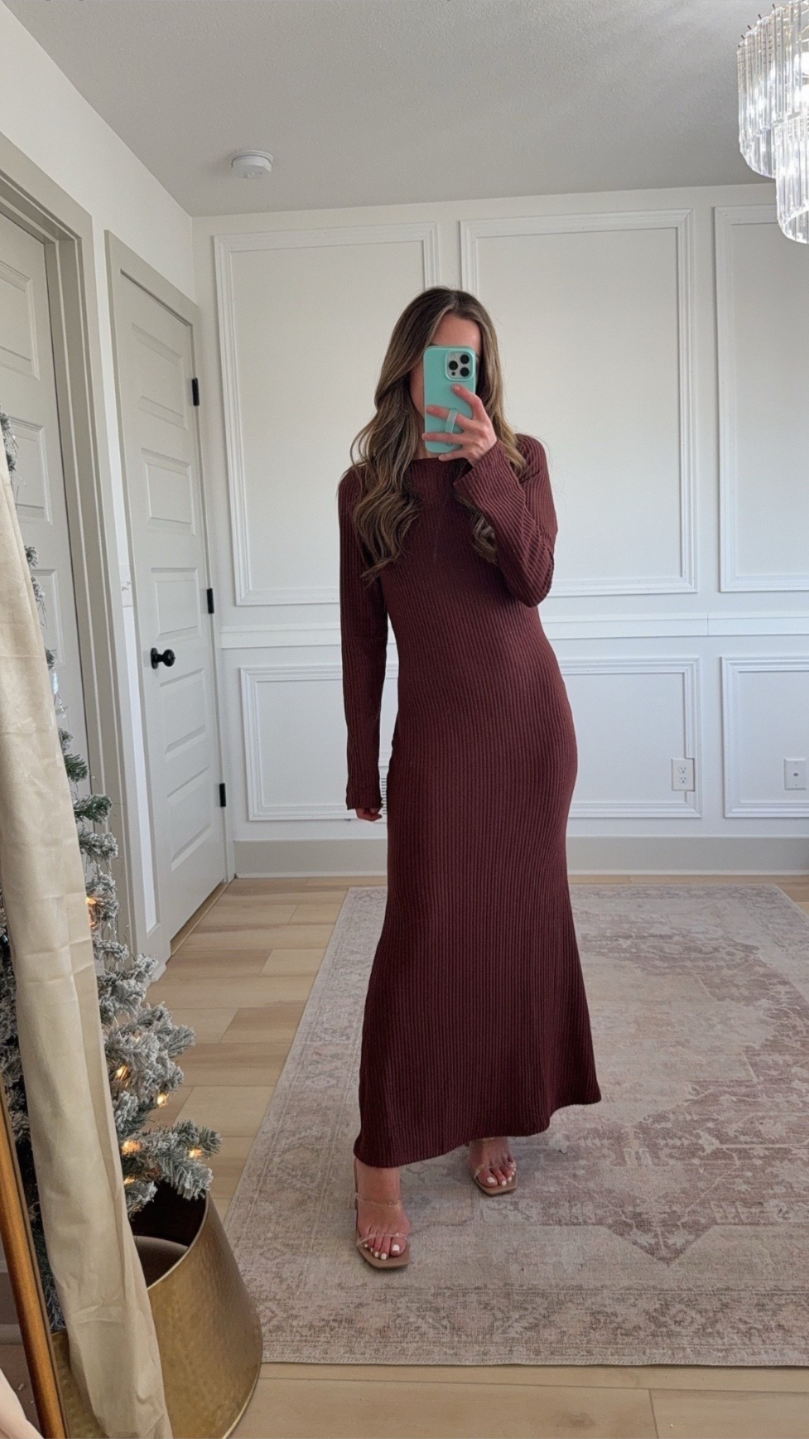 Amazon cozy maxi sweater dress