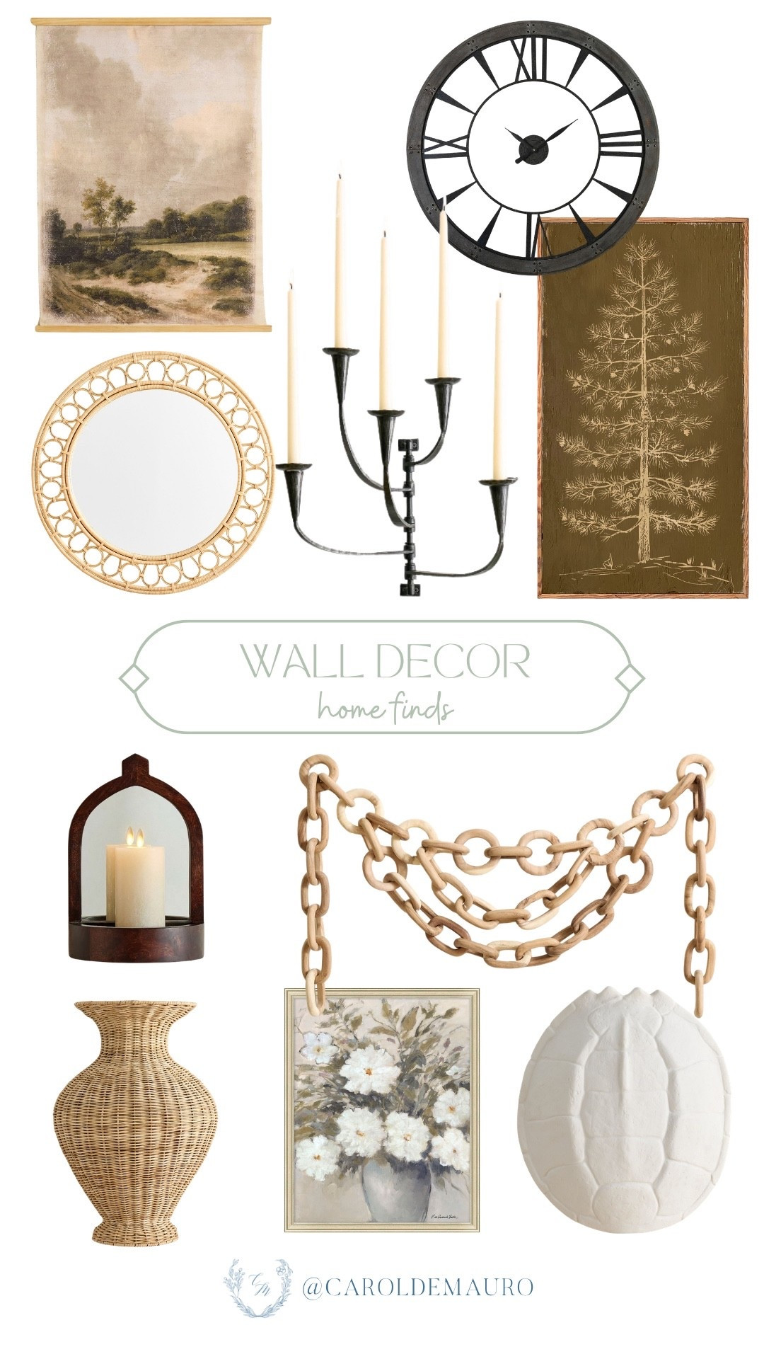 The right wall decor pieces can completely transform a room and this collection of vintage-inspired finds does it so effortlessly.

home decor finds, home inspo, vintage home decor, interior design, home aesthetic, neutral home

#LTKHome