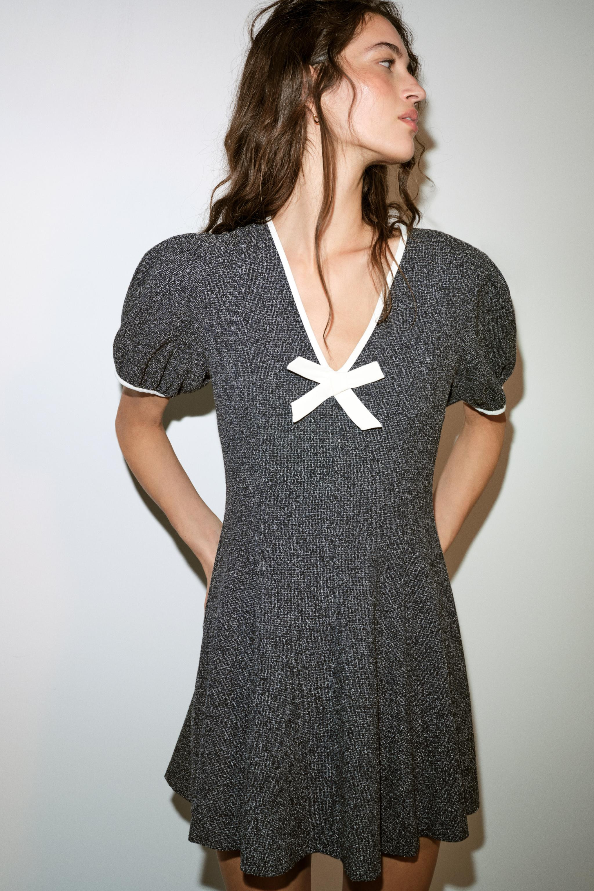 MINI BOW DRESS | Zara US