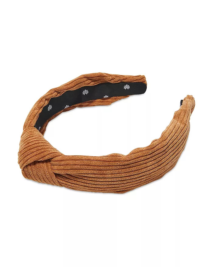 Slim Corduroy Knotted Headband | Bloomingdale's (US)