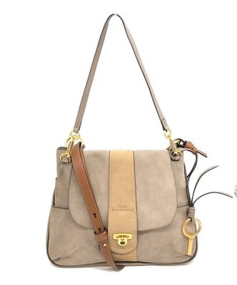 Bolso Bandolera Chloe con Solapa LEXA Beige Auténtico Mujer con Dije | eBay US