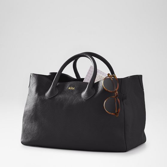 Elisabetta Slouch Leather Handbag | Mark and Graham