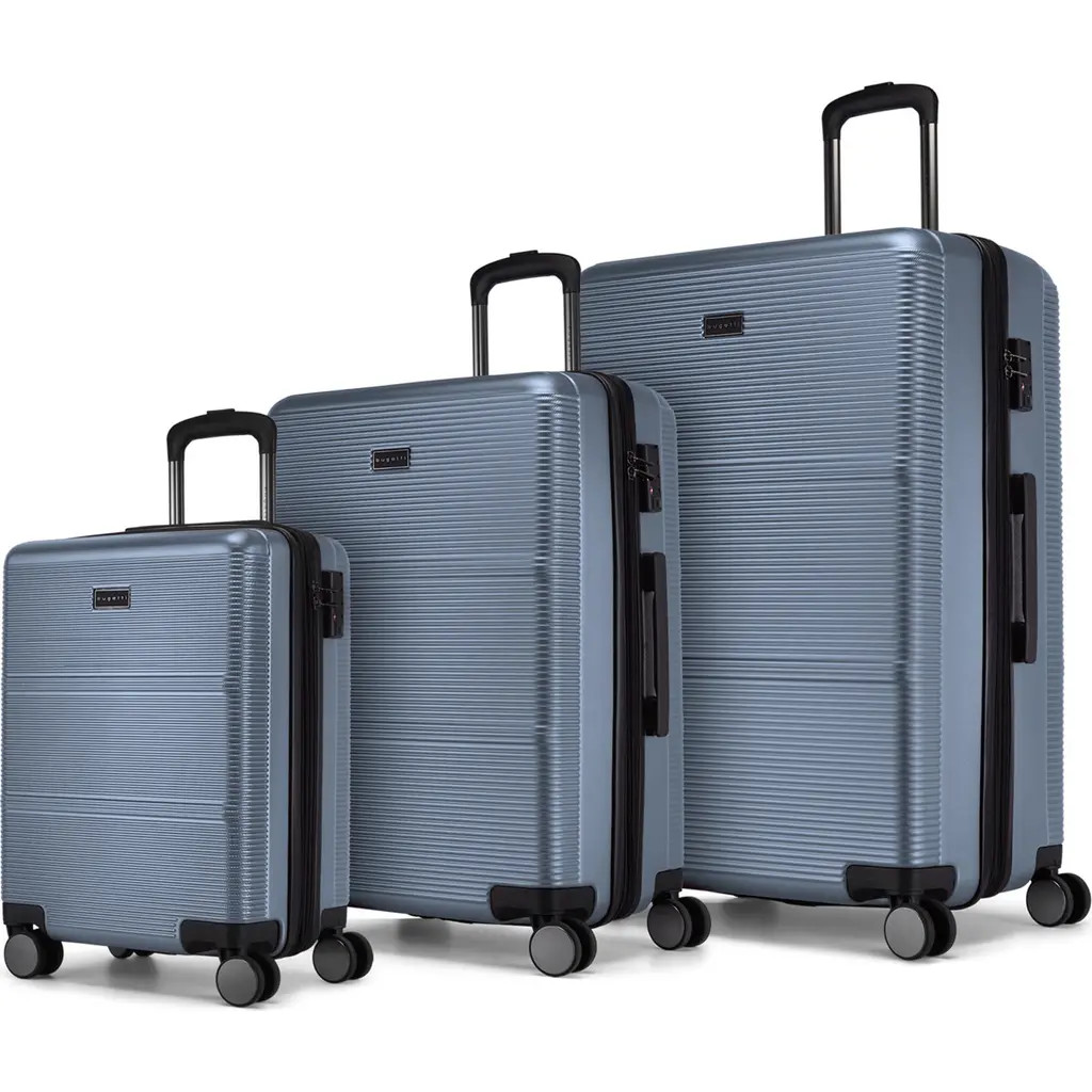 bugatti Brussels 3 Piece Hardside Luggage Set with Expansion in Stormy at Nordstrom, Size Medium | Nordstrom