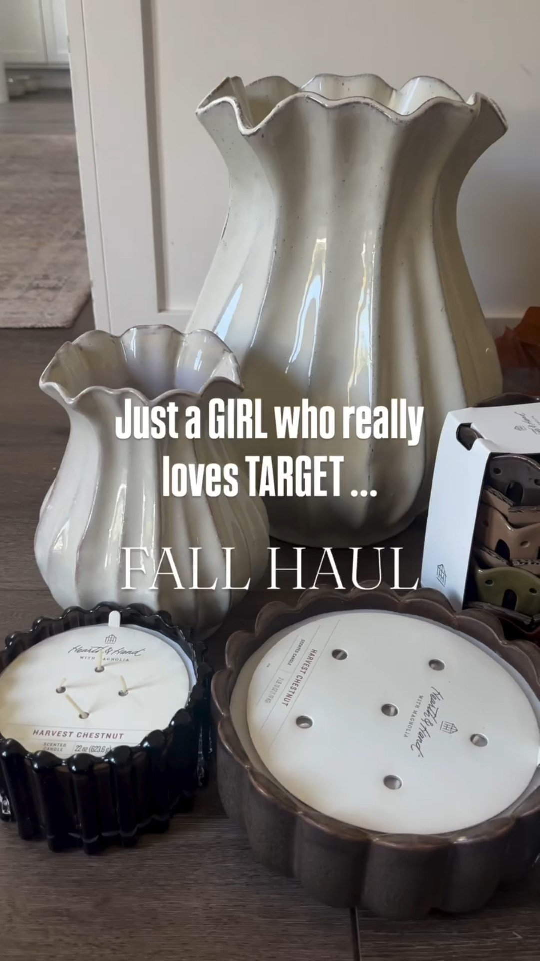 Just a girl who really loves Target & fall neutrals 🍂🍁

Soft browns, cozy textures, and a kitchen that’s ready for sweater weather.  There were so many great finds I couldn’t help myself - blame it on @joannagaines 

Comment FALL to shop all of my affordable fall favorites.

#TargetHaul #JoannaGainesVibes #FallKitchenInspo #NeutralDecor #TargetFinds #CozyHome
#TargetStyle

#LTKHome #LTKSeasonal #LTKFindsUnder50