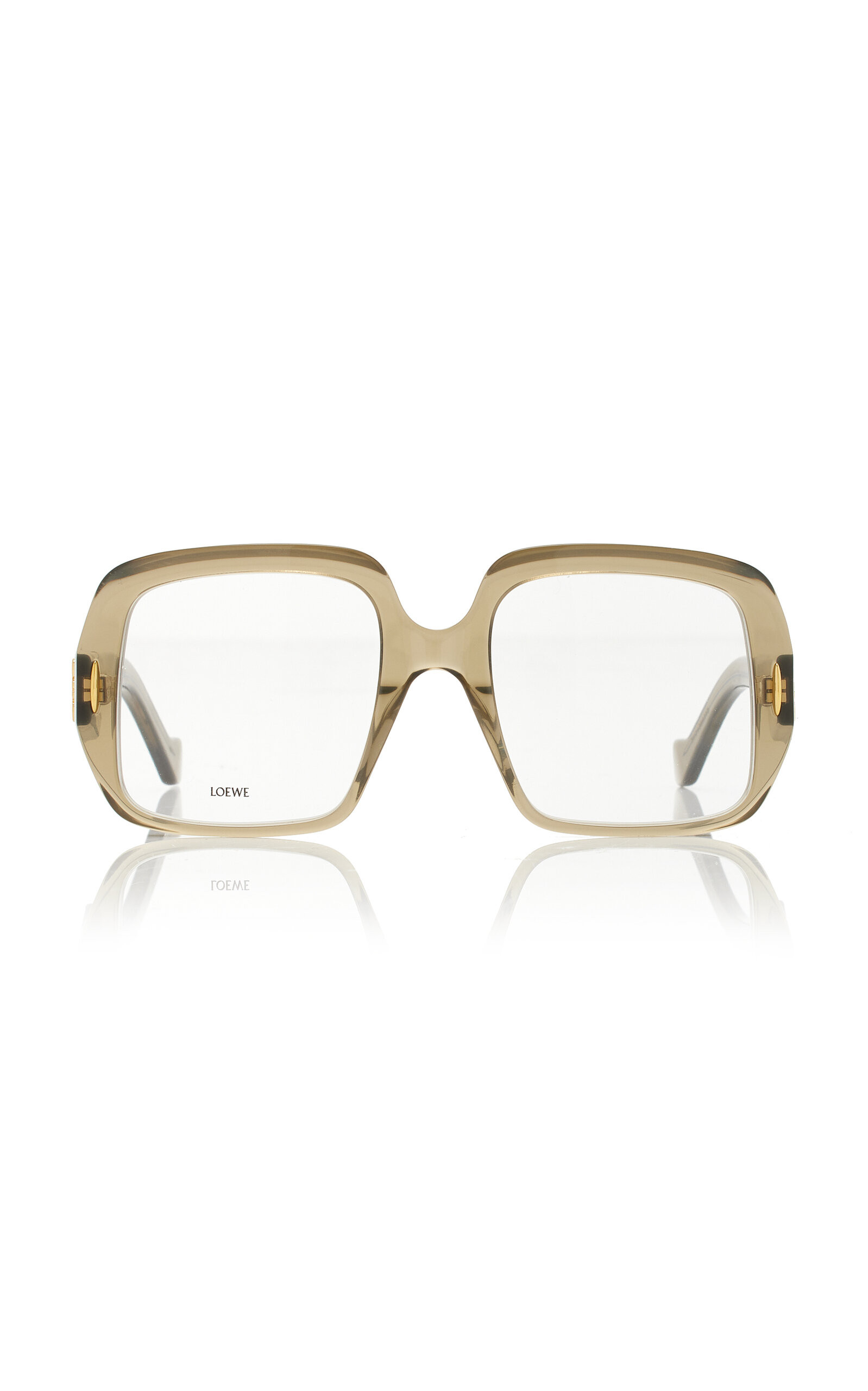 Anagram Square-Frame Acetate Glasses | Moda Operandi (Global)