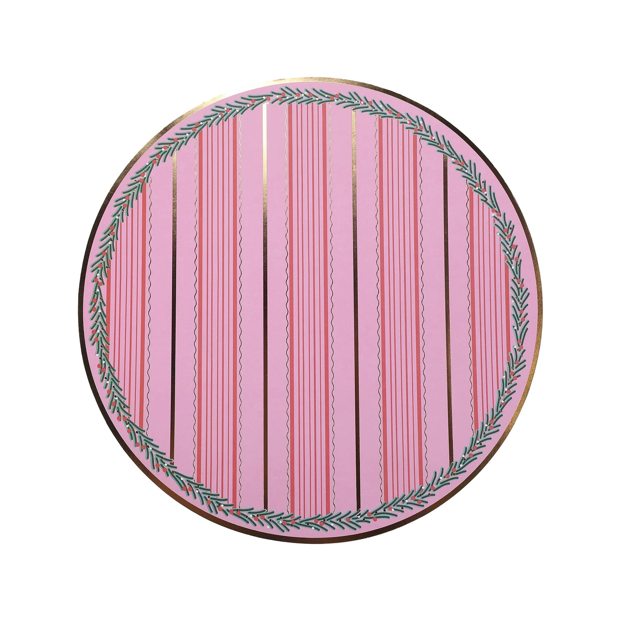 Holiday Holly Placemats (10 Count) | Packed Party