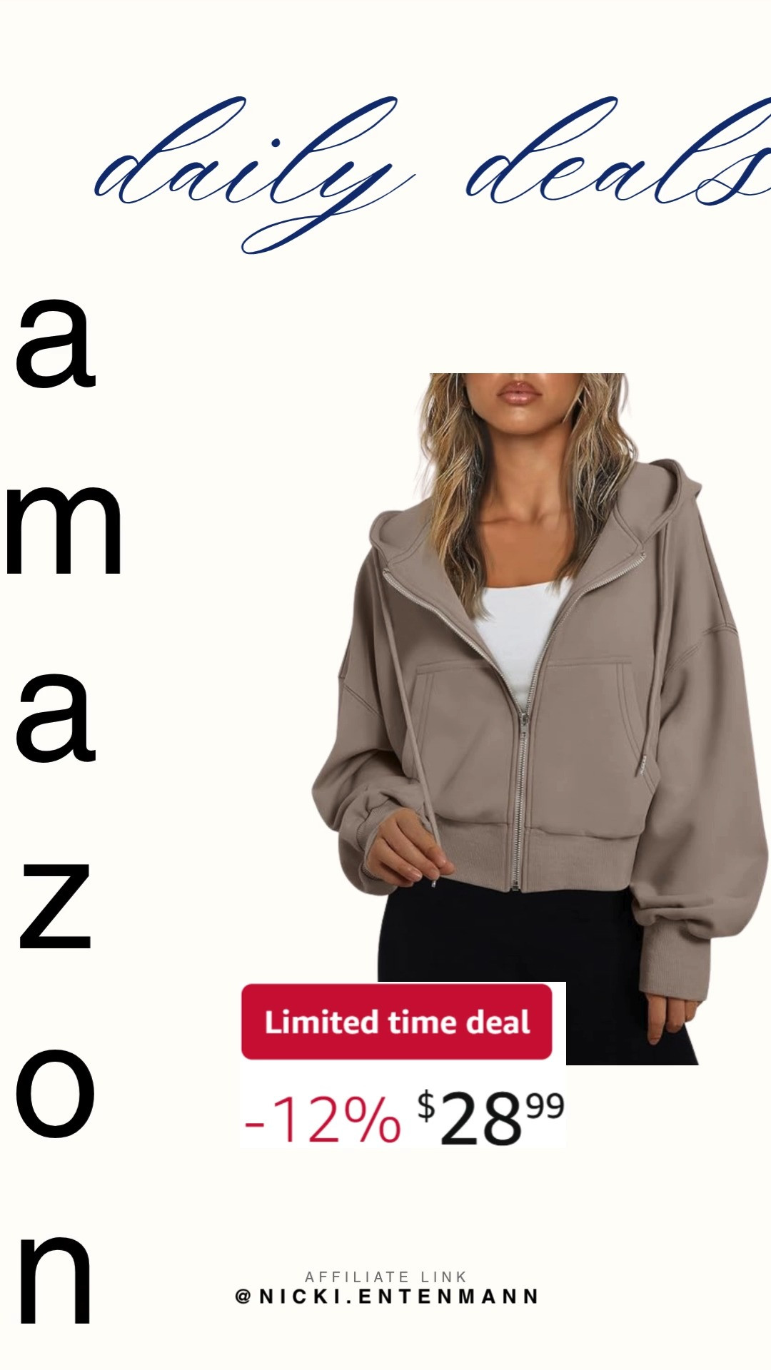 Stay cozy and chic with Womens Zip Up Hoodies Cropped Jackets. Perfect for layering, these versatile pieces pair effortlessly with jeans, leggings, or skirts, bringing casual comfort and modern style to everyday looks. #womenshoodies #croppedjackets #casualstyle #streetstyle #everydayfashion #capsulewardrobe #stylefinds #shoppinghaul #modernliving #outfitinspiration 🧥👟✨ 

 #LTKdayinmylife #LTKootd #LTKSaleAlert