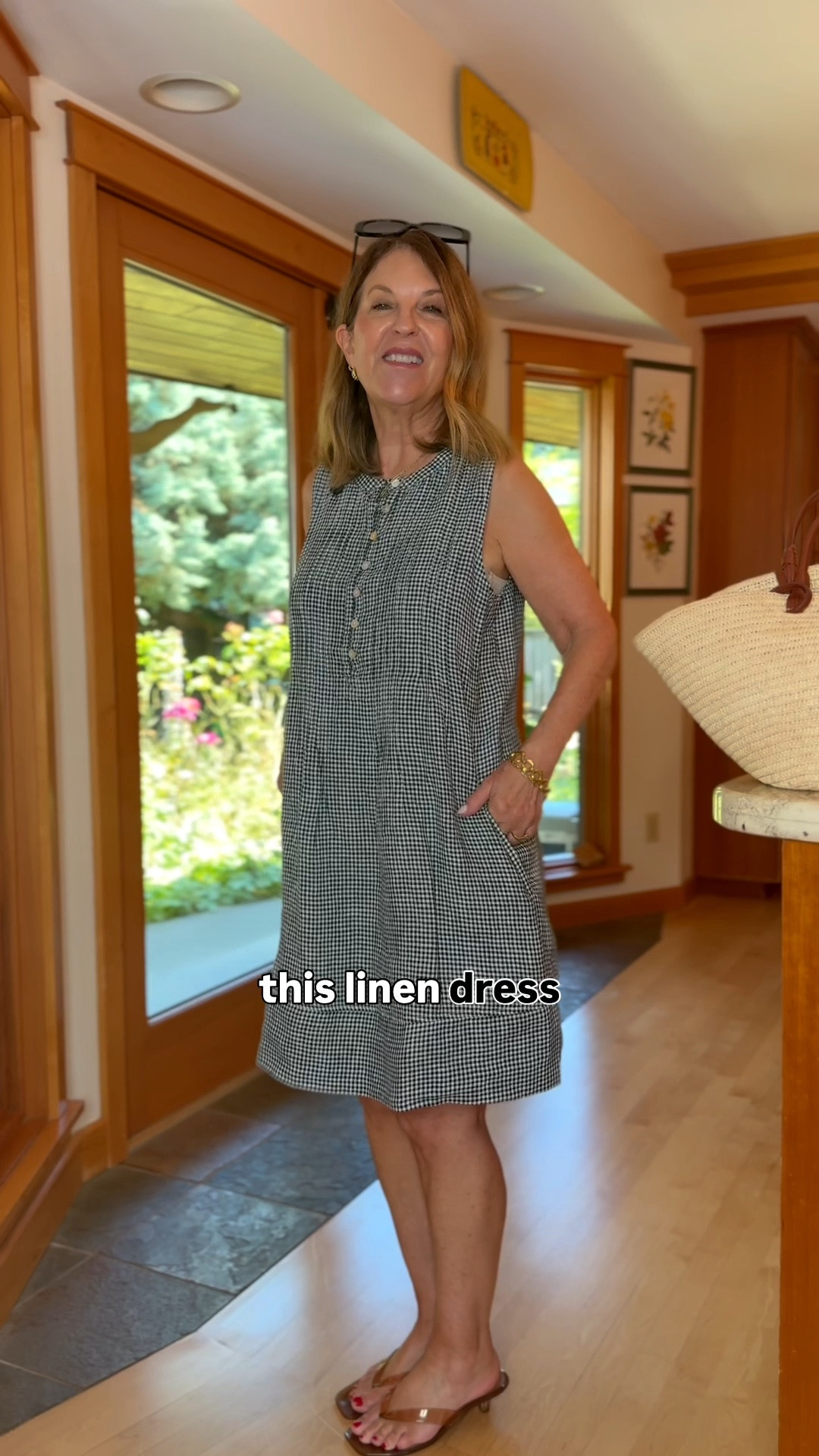 I'm planning my outfits for a family summer vacation and packing these 3 Quince outfits. 

The first dress is for hot days. So cute and comfortable. This dress fits tts. I’m wearing a size small in the reel. XS is my regular size, but I’m wearing a small in the reel. 

The linen set is versatile and so comfortable.  Fits TTS. I'm wearing XS in both and a short length in the pants. 

My favorite dress can be dressed up or down. Love this one. It fits tts. I'm wearing size XS.

#LTKPetite #LTKMidsize #LTKOver40