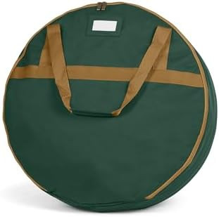 Covermates Keepsakes Wreath Storage Bag – Heavy-Duty Polyester with Buckle Straps & Interior Po... | Amazon (US)