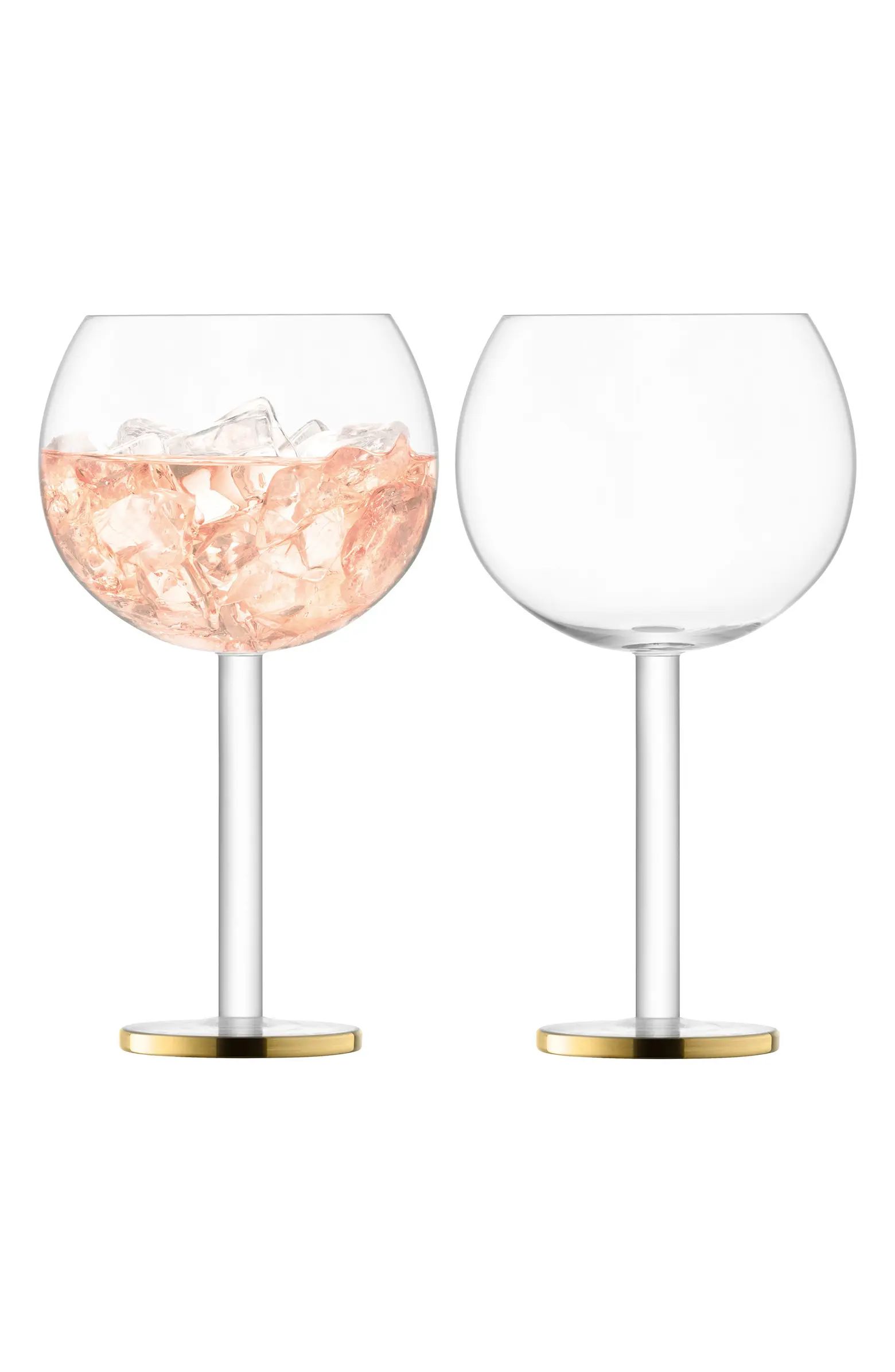 LSA Luca Set of 2 Balloon Wine Glasses | Nordstrom | Nordstrom