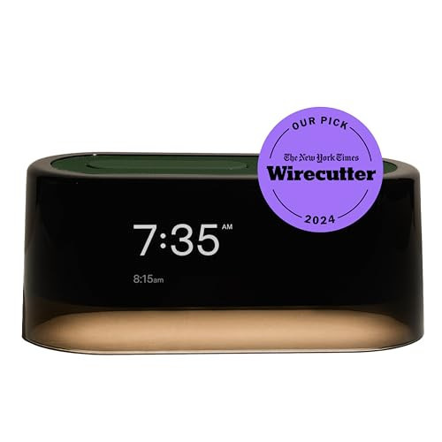 Loftie Smart Alarm Clocks for Bedrooms - Sound Machine Alarm Clock with Light, Bluetooth Speaker, White Noise, Nature Sound, Nightlight, Blackout Mode - Battery-Powered Smart Clock (Pine Top) | Amazon (US)