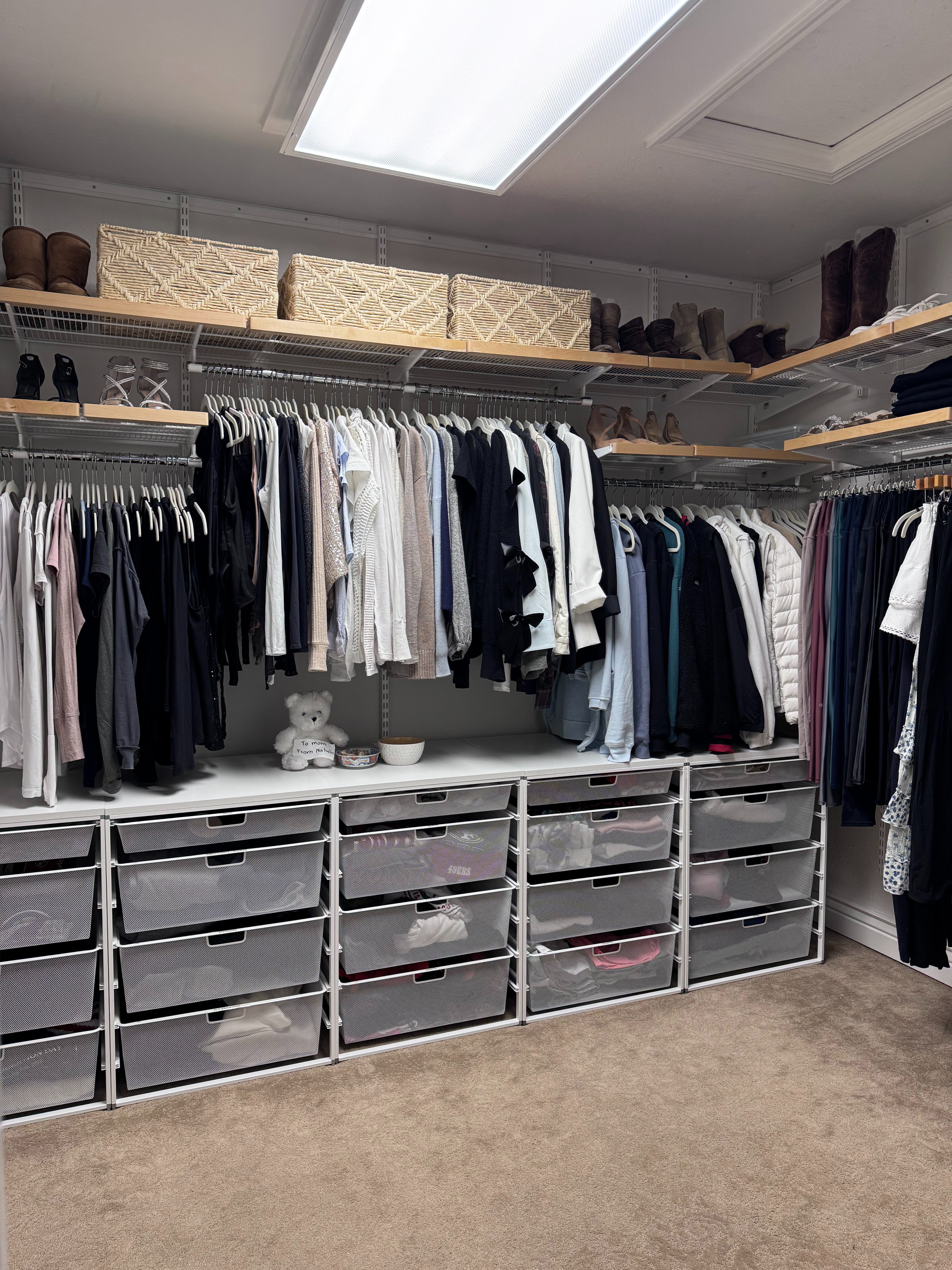 The Elfa drawer sets in my closet are 25% off! These are so great for renters or for adding to a standard closet that only has a closet rod... 

 #LTKHome #LTKSaleAlert