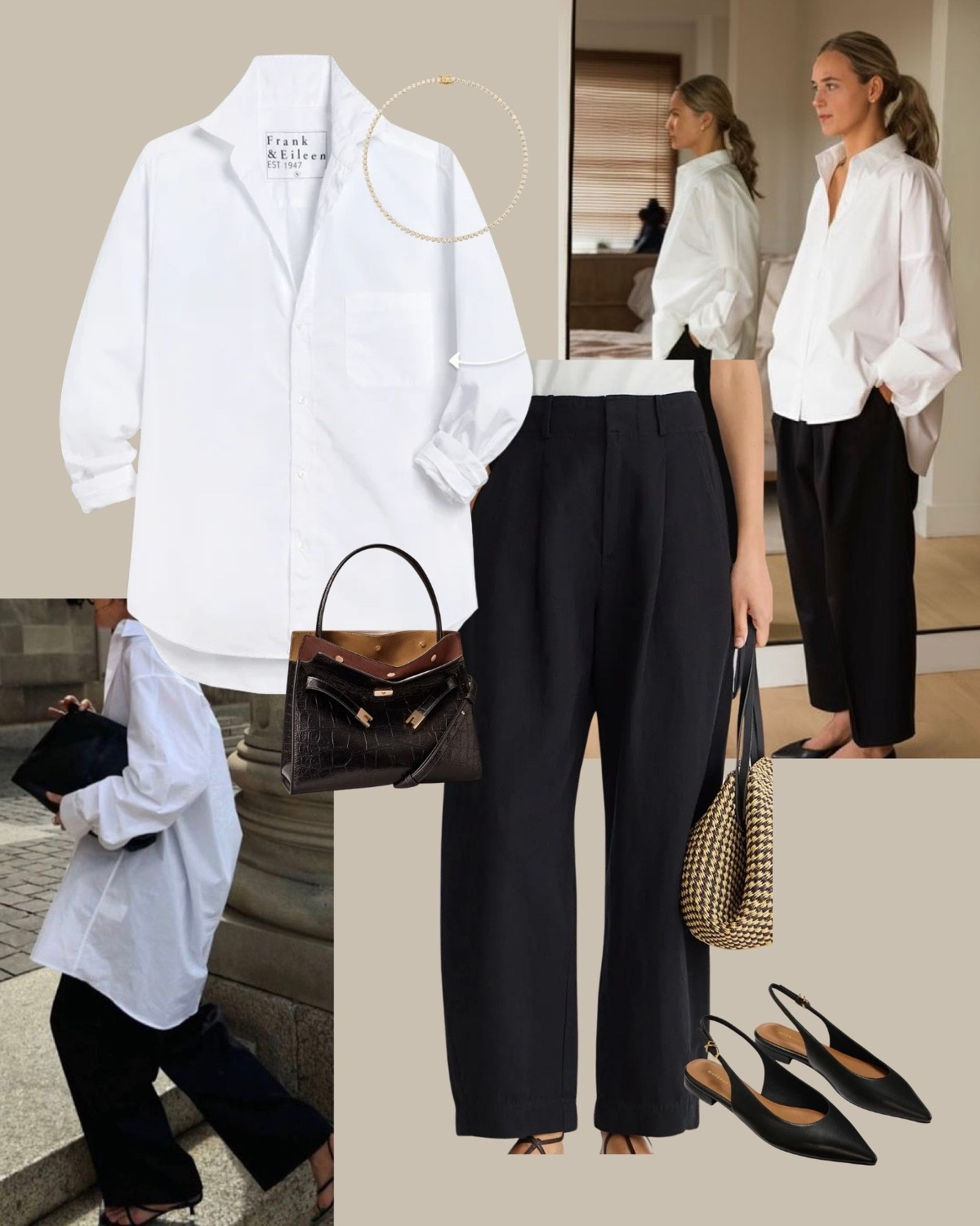 Work wear for spring in a button down 

#LTKWorkwear