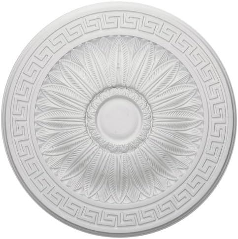 Ekena Millwork CM20HA Randee Ceiling Medallion, 20"OD x 1 3/8"P (Fits Canopies up to 3 7/8"), Fac... | Amazon (US)