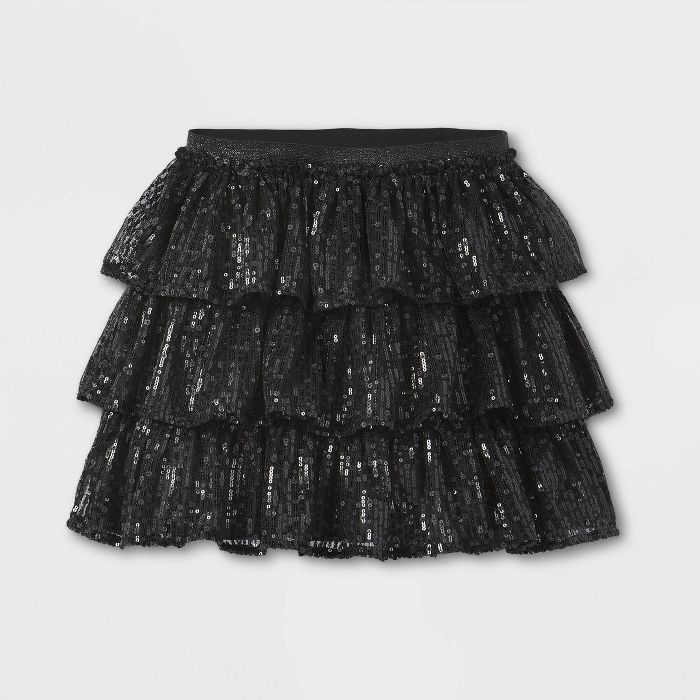Girls' Tulle Sparkle Holiday Skirt - Cat & Jack™ | Target