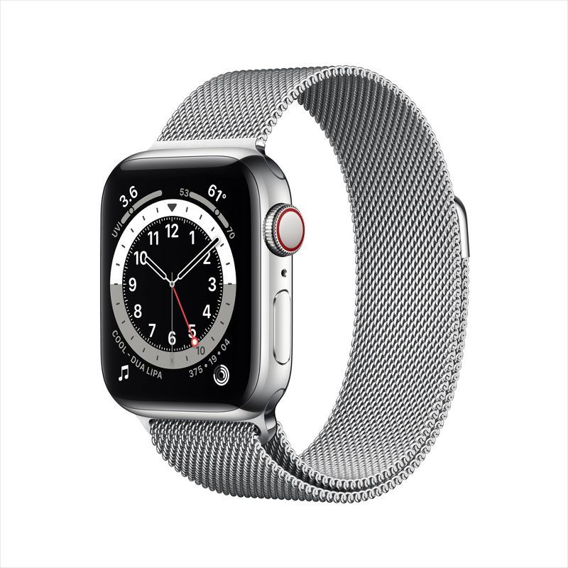 Apple Watch Series 6 GPS + Cellular Stainless Steel with Milanese Loop | Target