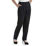 Lee Women's Petite Relaxed-Fit Side-Elastic Straight-Leg Pant | Amazon (US)
