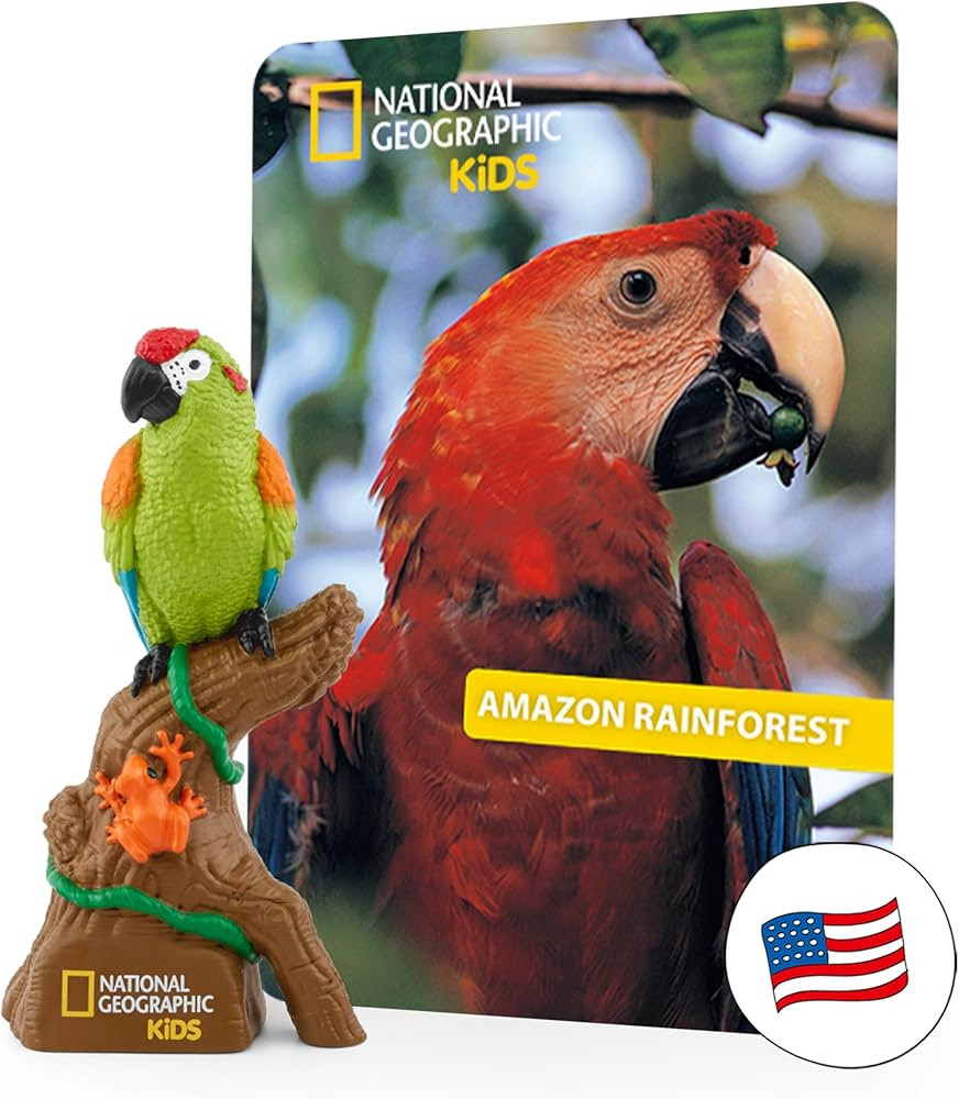 Tonies National Geographic Kids Amazon Rainforest Audio Toy Figurine | Amazon (US)