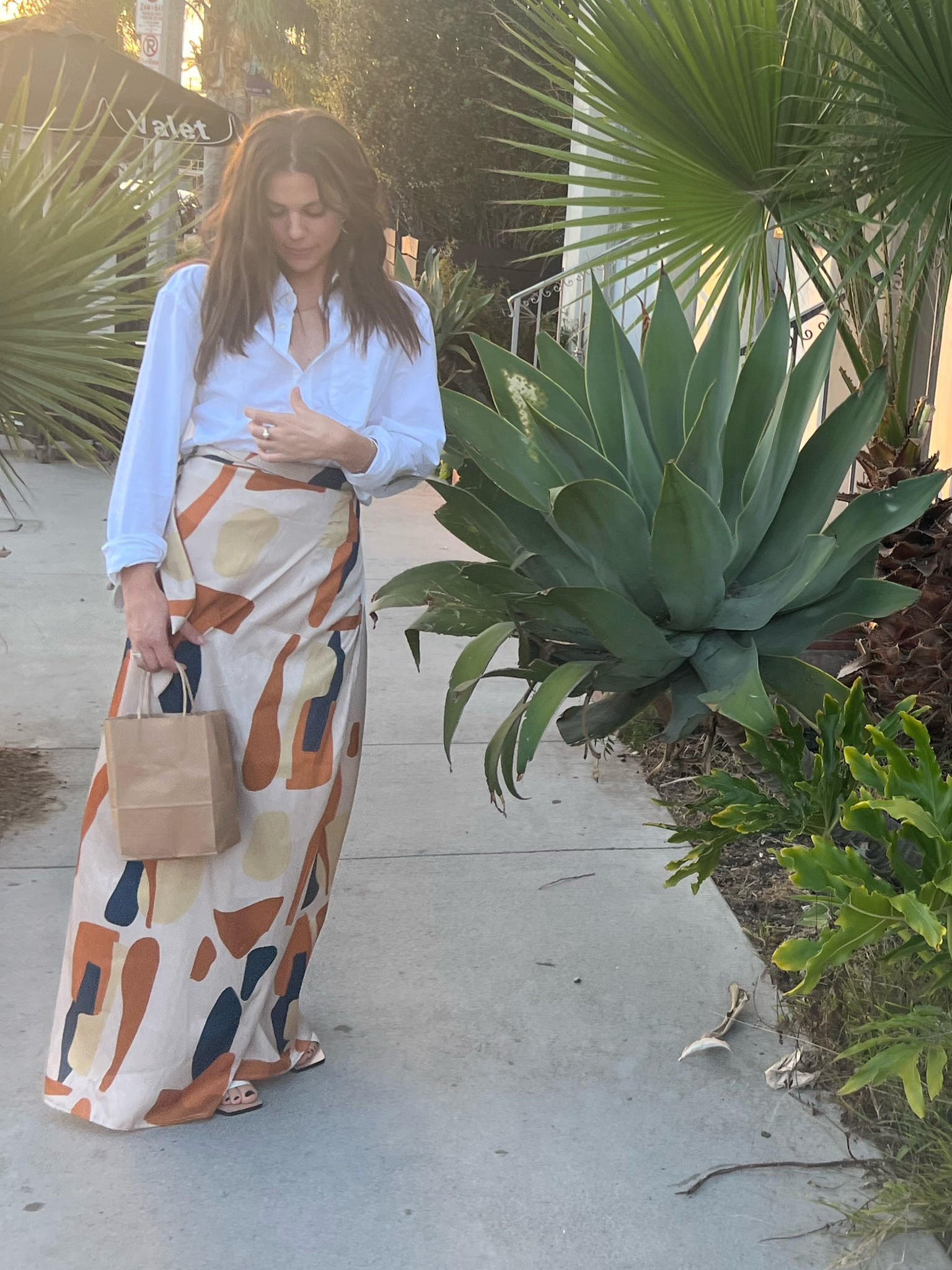 Summer dressy casual • colorful  maxi wrap skirt • women’s Oxford shirt

#LTKstyletip #LTKFind #LTKU