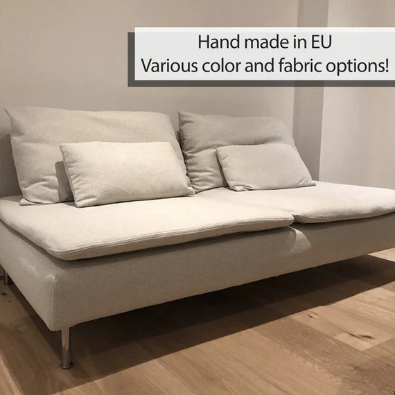 SODERHAMN 3 Seat Sofa Section Cover Slipcover Hand Made With | Etsy | Etsy (US)