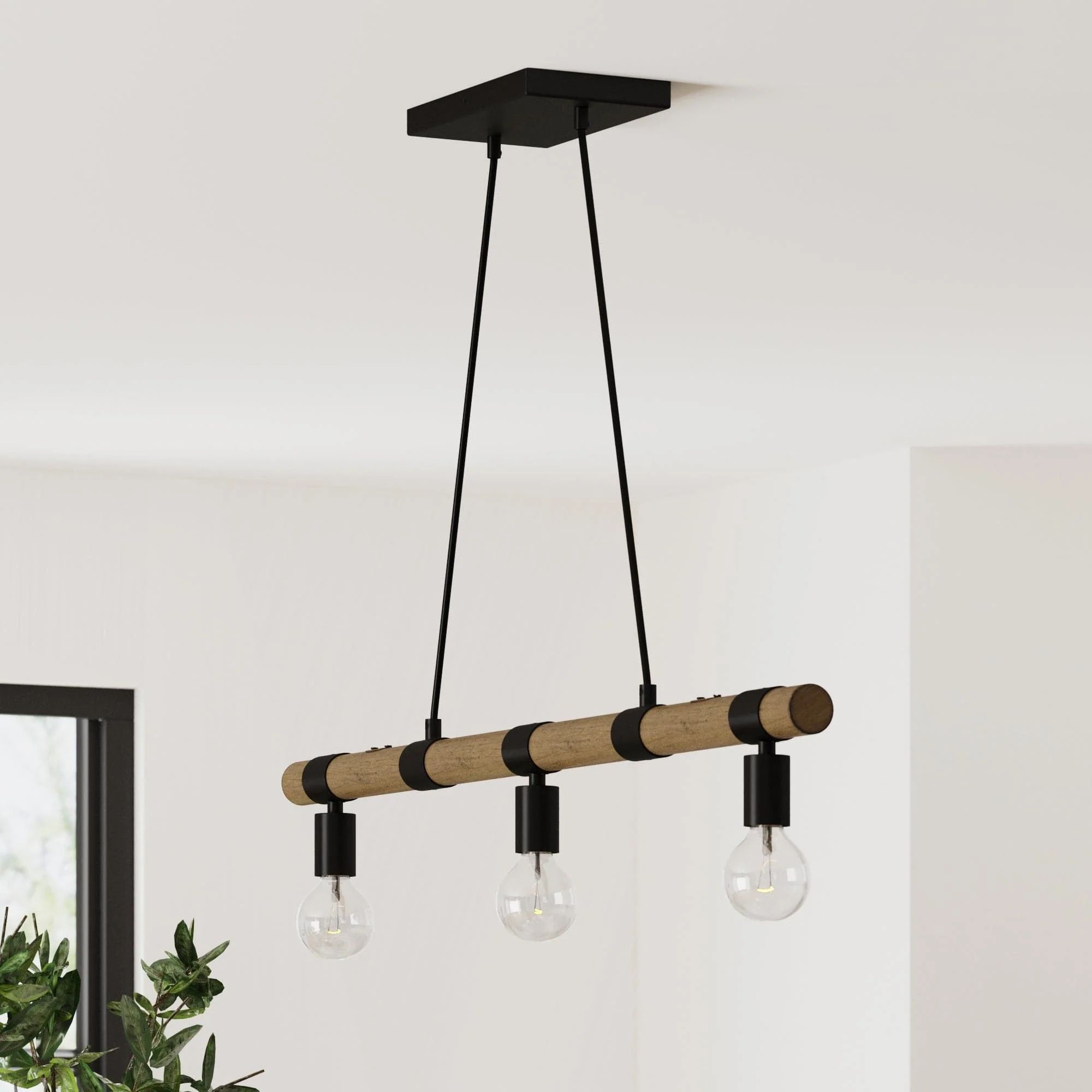 Brushed Metal Hanging Ceiling Pendant Light | Nathan James