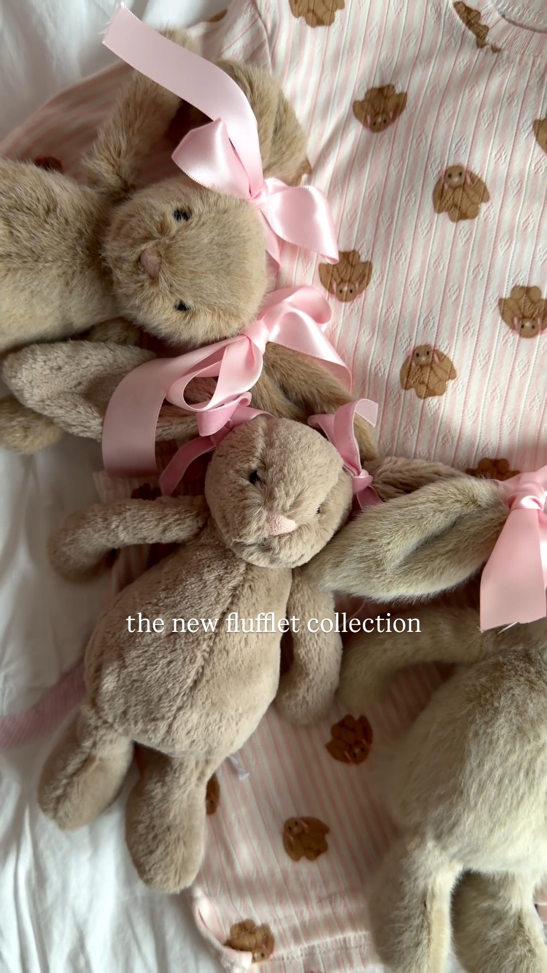 The new flufflet collection is adorable (three colors) the middle bunny is an original 

#LTKSeasonal #LTKKids