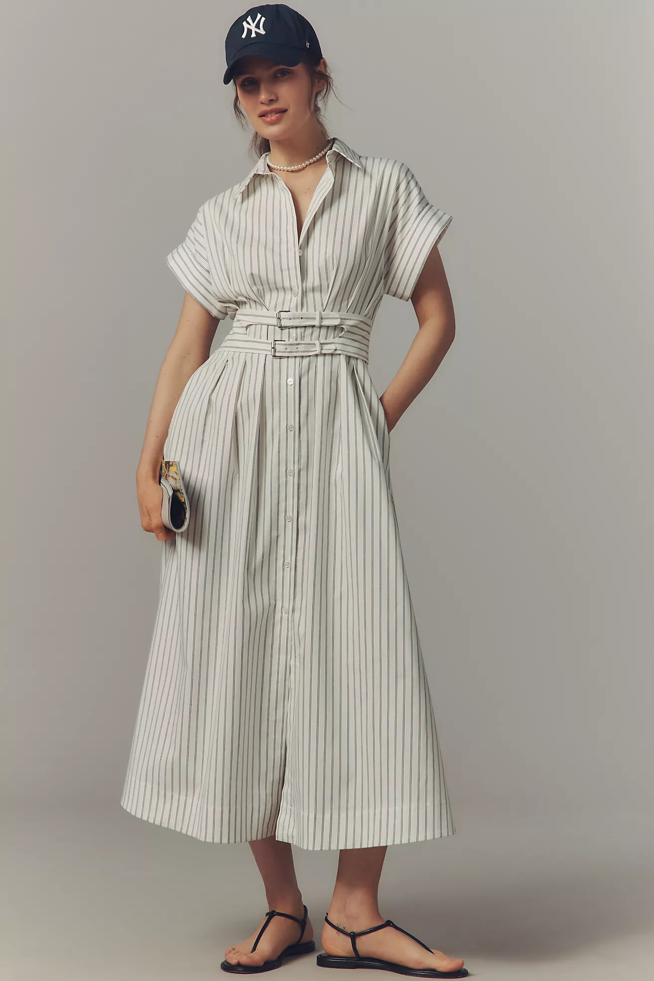 The Tobie Shirt Dress by Exquise: Double Buckle Edition | Anthropologie (US)