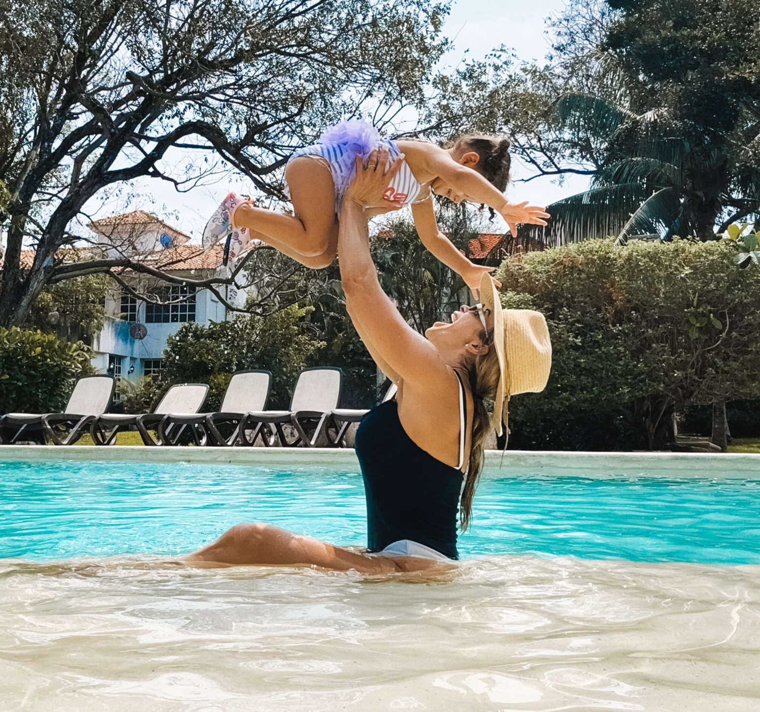 No better place I rather be than with my girl in our fav place!!! Every time we travel, I always try to find cute suits and accessories for us and snagged this “ I am cute suit for my girl & these water shoes ( they dry quick) and easy to pack. Get our looks here!!! 

#LTKstyletip #LTKsalealert #LTKswim