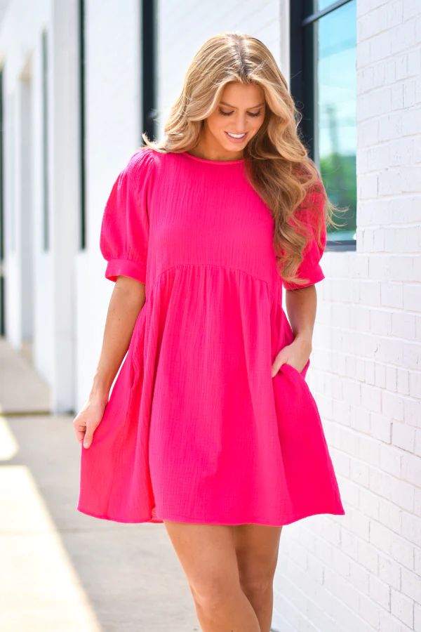Instant Obsession Dress - Hot Pink | The Impeccable Pig
