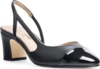 Daniela Block Heel Slingback Pump (Women) | Nordstrom