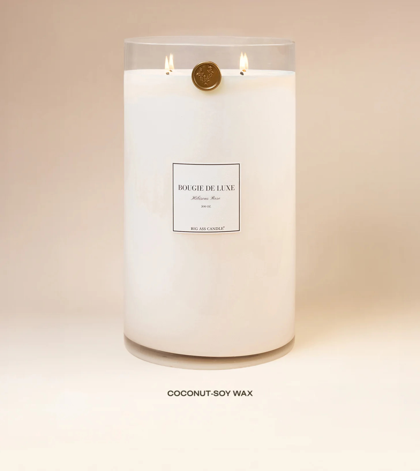 Big Ass Candle - Hibiscus Rose - 300 oz | Big Ass Luxuries