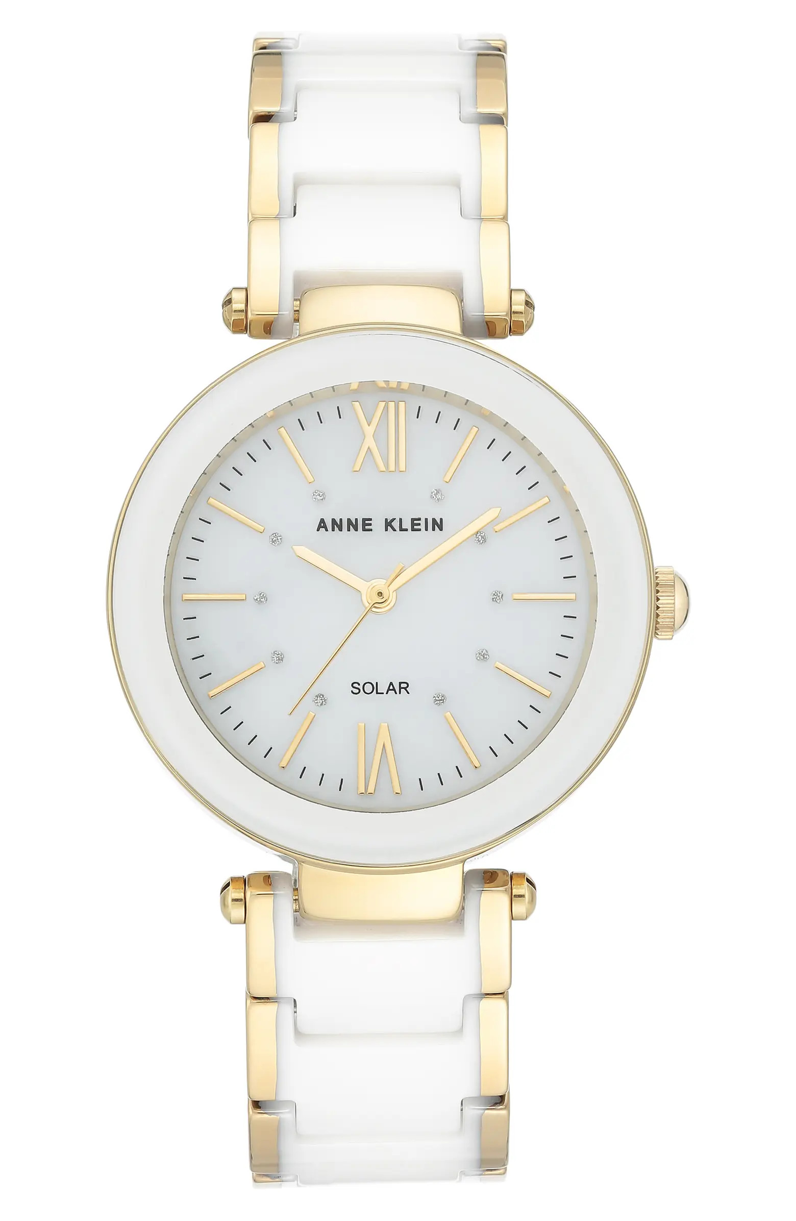 Considered Solar Power Ceramic Bracelet Watch, 33mm | Nordstrom