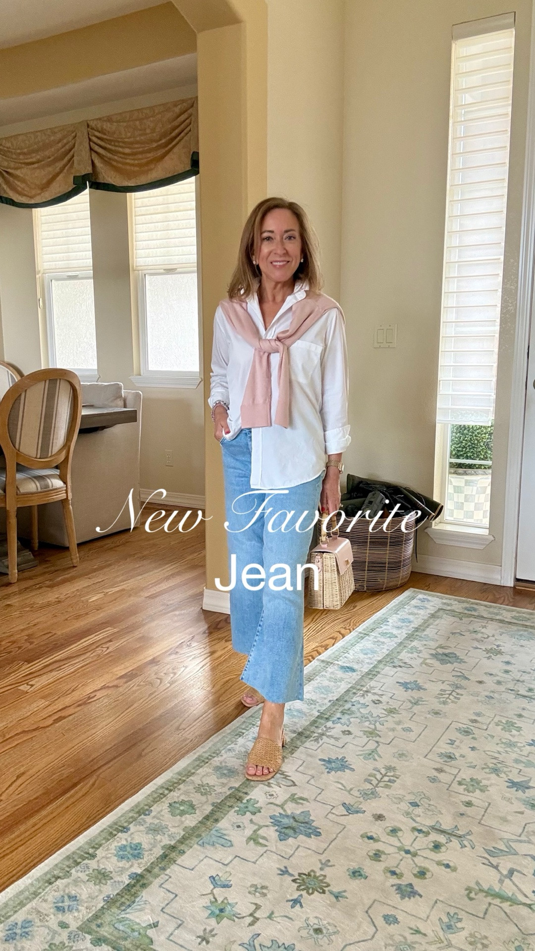New discovery! The Galway wide leg Jean is so soft. I’m wearing the cropped version which is a 26” inseam (It has a 10” rise). It’s also available in a full length 32” inseam. 

*I cut the length so they would land at a cropped length on me. 

It’s definitely a splurge. For me, cost per wear will be worth it!

@Frank & Eileen

#LTKootd #LTKPetite #LTKOver40