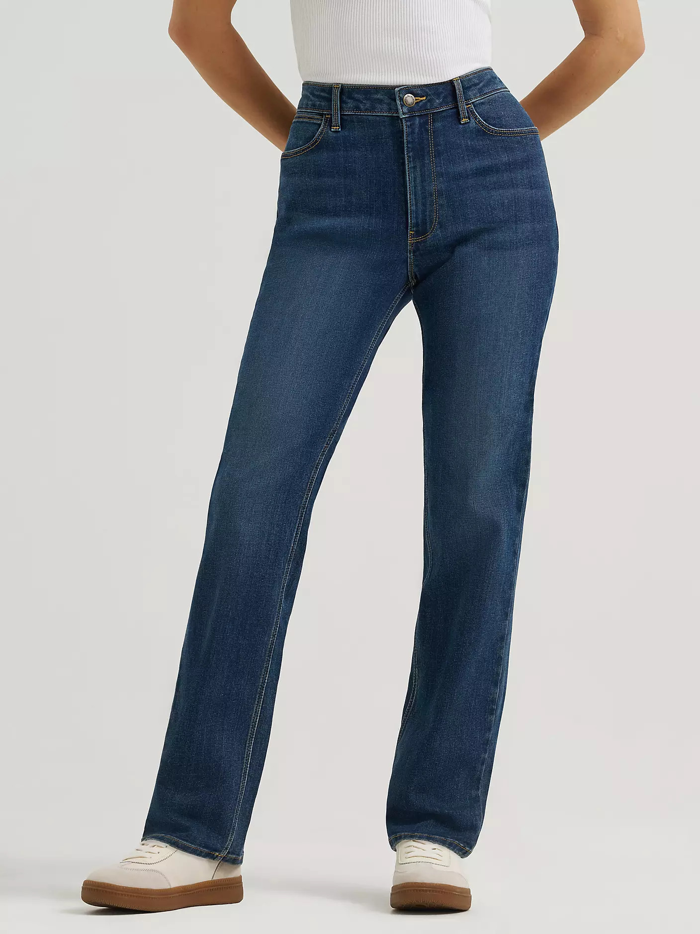 Women's Wrangler® High Rise True Straight Leg Jean | Wrangler