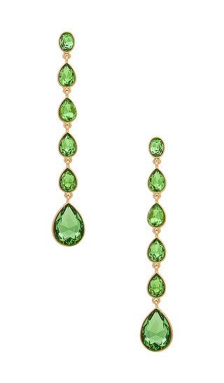 Pear Drop Earring in Peridot | Revolve Clothing (Global)