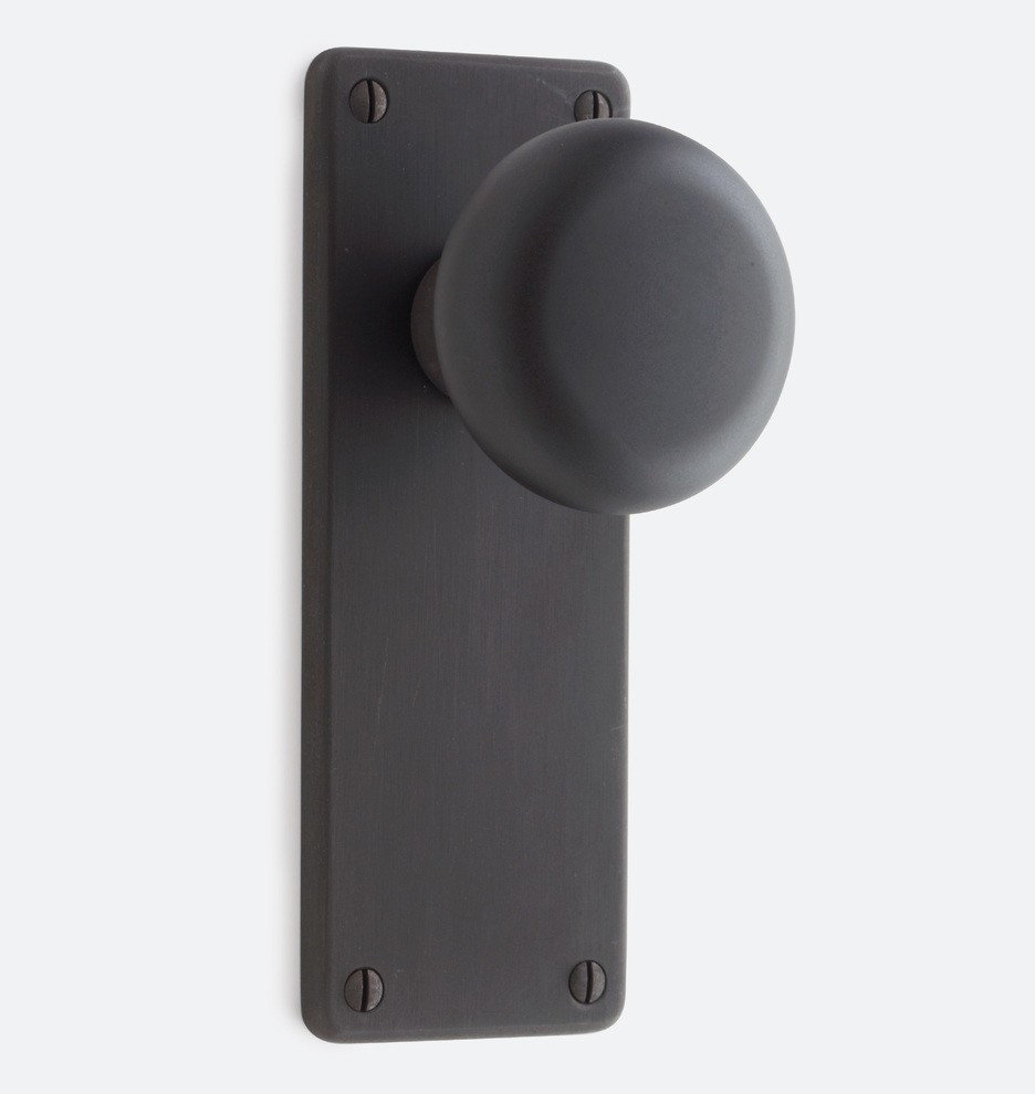 Benson Classic Interior Door Knob Set | Rejuvenation