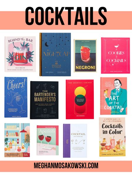 Cocktail inspiration! These books would make a really great addition to a Mother’s Day gift basket with a spirit, glasses and some accessories to make the perfect drink!

#LTKhome #LTKGiftGuide #LTKfamily