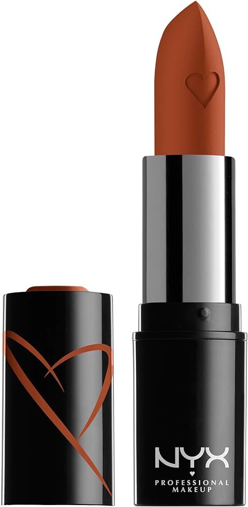 NYX PROFESSIONAL MAKEUP Shout Loud Satin Lipstick, Infused With Shea Butter - Cactus Dream (Spice... | Amazon (US)