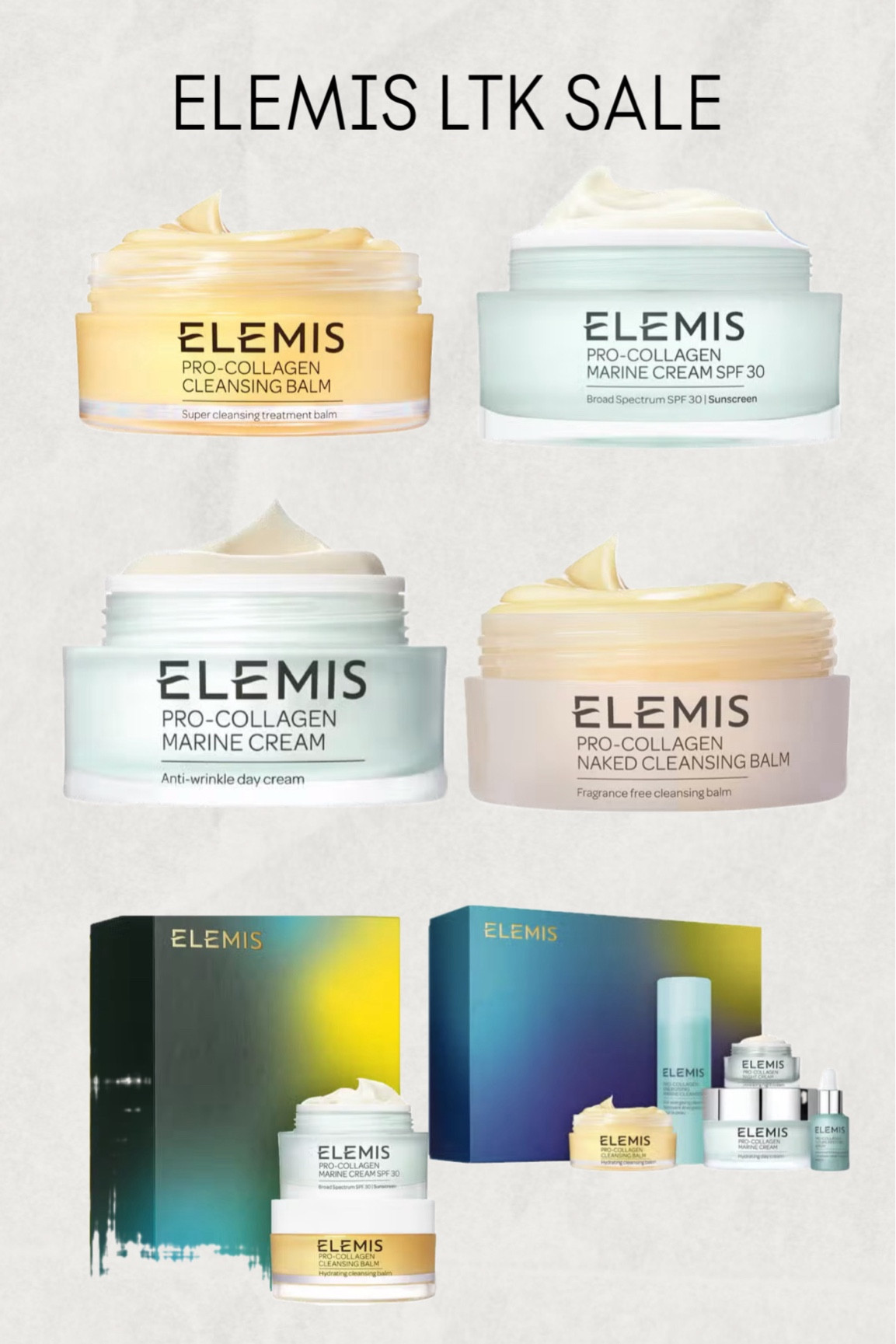Elemis is an amazing brand that offers so many great products from skin care to sunscreen, moisturizer, collagen cream, eye cream, and their products are top notch quality. My skin is always feeling so light and moisturizerd after I use this stuff. Great time to stock up on your favorite products, or try for the first time or even, buy it as a gift for someone else. 


Skincare , moisturizer, face lotion , makeup balm , sunscreen , collagen cream, eye cream 

#LTKFallSale #LTKBeauty #LTKSaleAlert