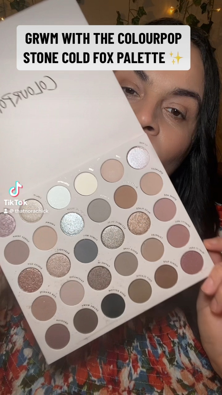 Loving this Colourpop Stone Cold Fox Palette. These colors are so pretty and perfect for a glam look. #colourpop #grwm 

#LTKBeauty