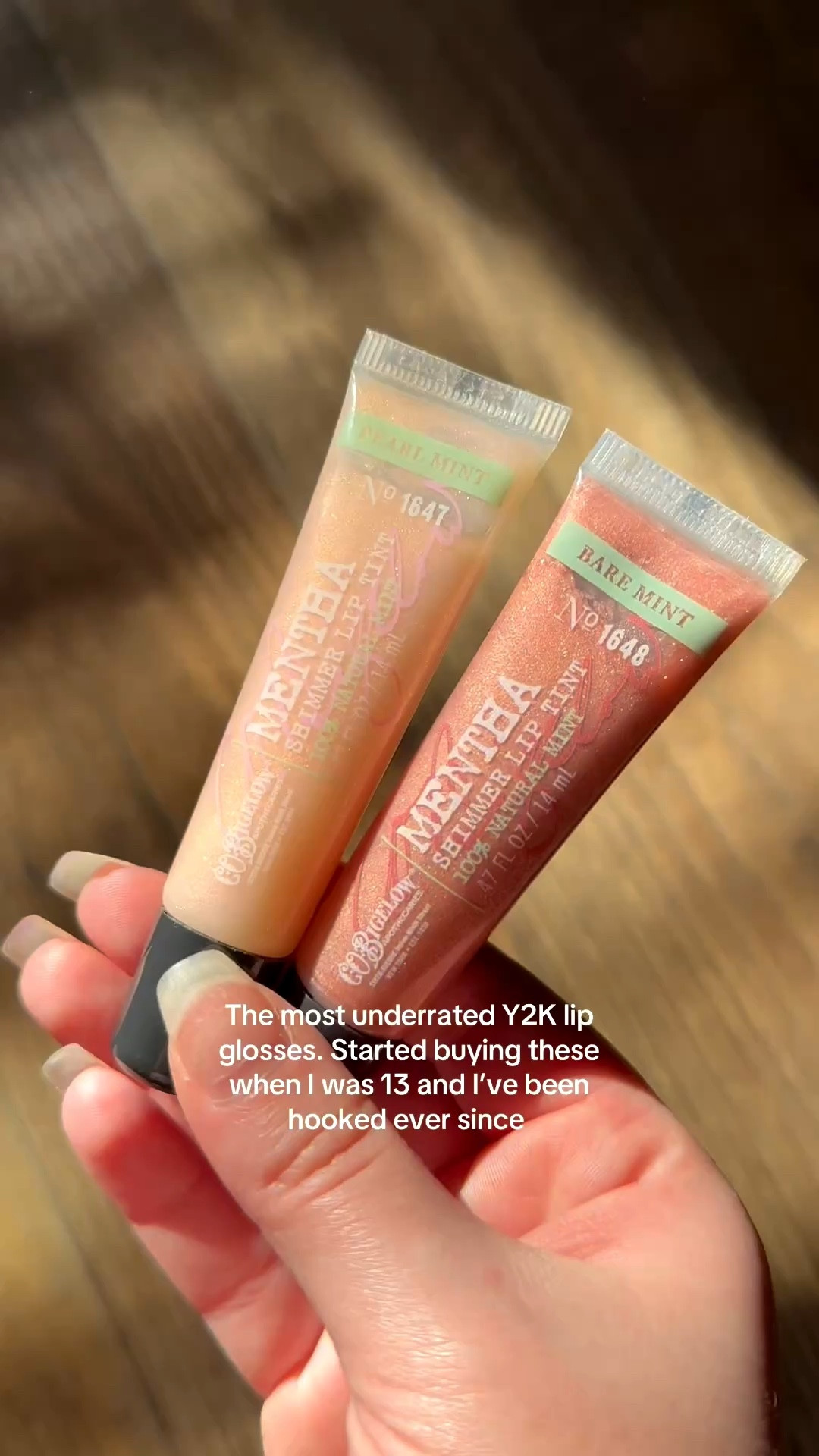 The best #Y2K lip glosses that I’ve been using since I was 13. Great to wear alone or layered on top of lipstick. Has a fresh minty smell too. 

My favs are Bare Mint and Pearl Mint 💖 #y2kmakeup #liptint #shimmerlipgloss #cobigelow 

#LTKBeauty