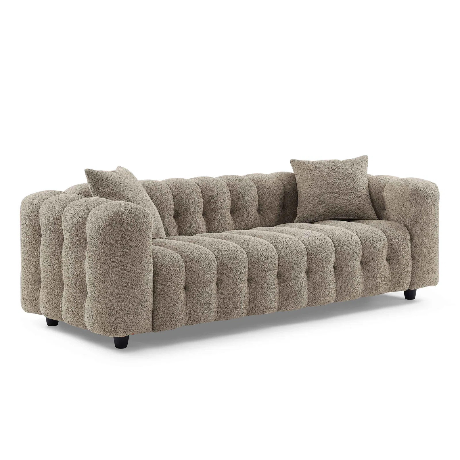 Lavance MINIMORE Modern 89.4'' Square Arms Chesterfield Sofa | Wayfair North America