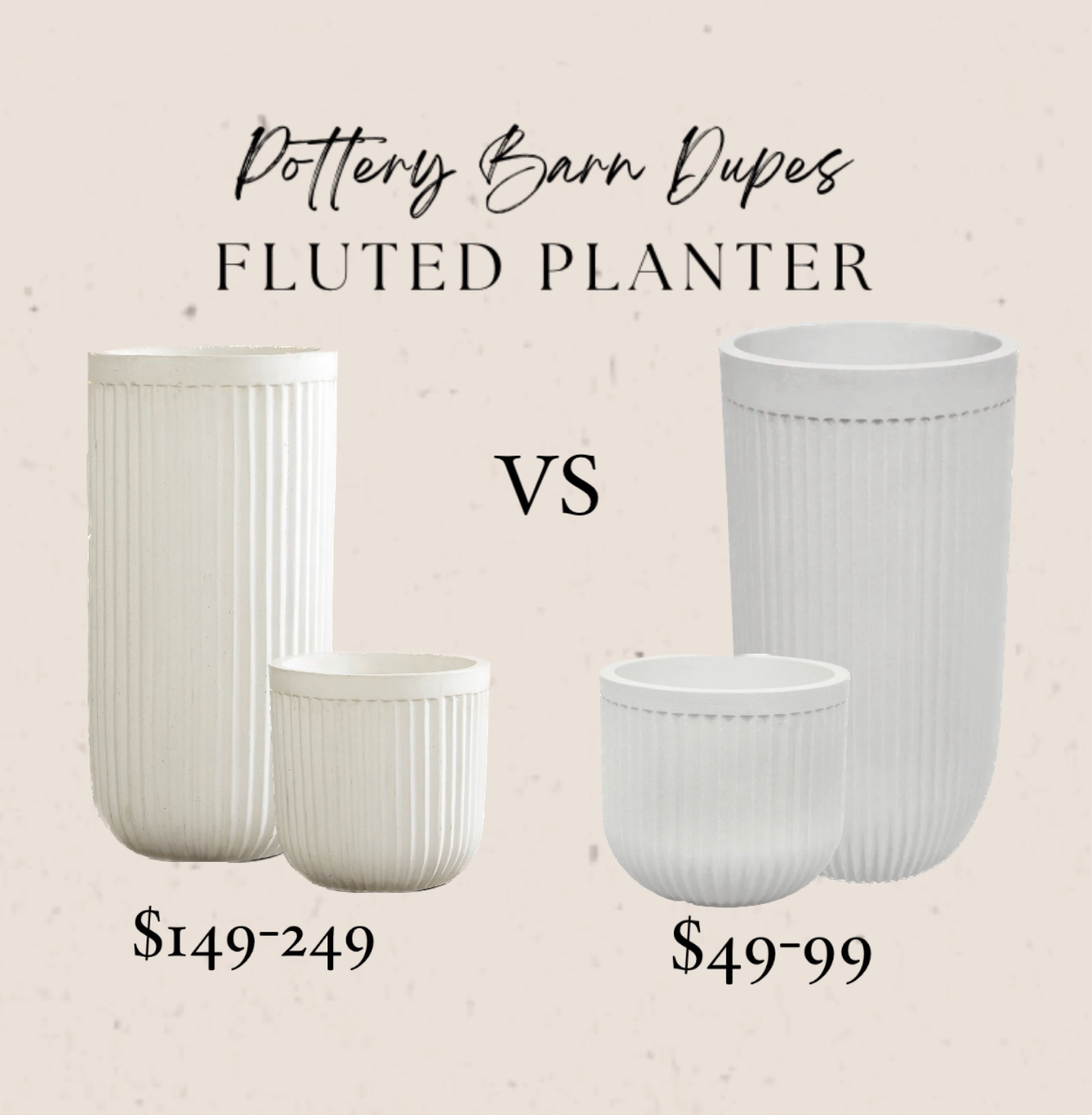 Just found an amazing set of fluted planters at At Home! Just like the Pottery Barn set I want, but 1/3 of the price🤍 Perfect for those patios and decks I’m dreaming about using:)

#LTKSeasonal #LTKFind #LTKhome