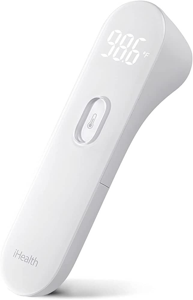 iHealth No-Touch Forehead Thermometer, Digital Infrared Thermometer for Adults and Kids, Touchles... | Amazon (US)