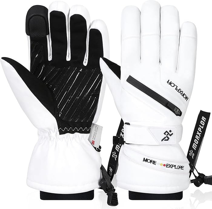 Winter Ski Snow Gloves Men Women,Windproof Touchscreen Snowboard 3M Thinsulate Insulated Warm Win... | Amazon (US)