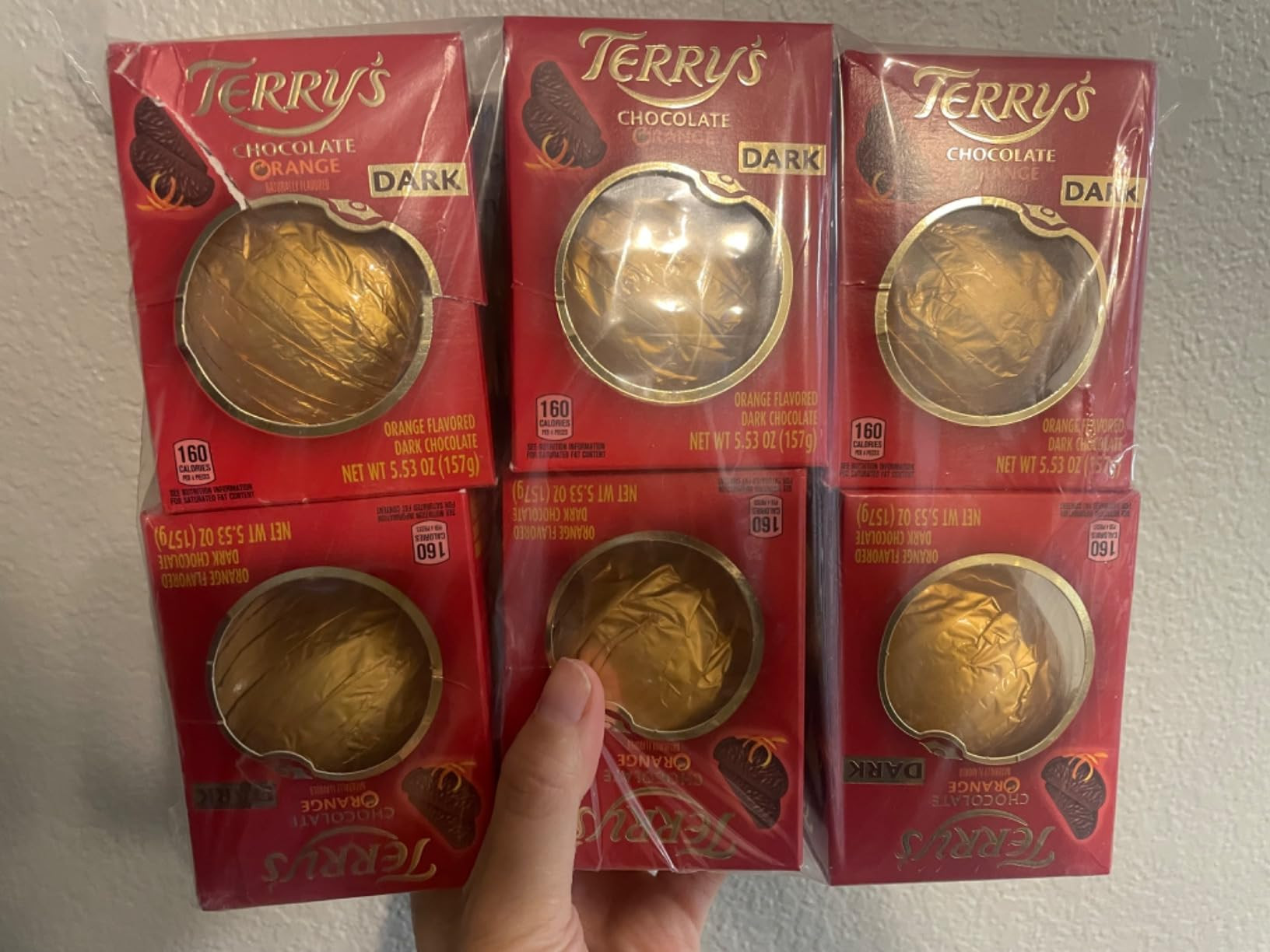 Terry's Dark Chocolate Orange - Pack of 6-5.53oz Boxes - Naturally Flavored - Break and eat the s... | Amazon (US)